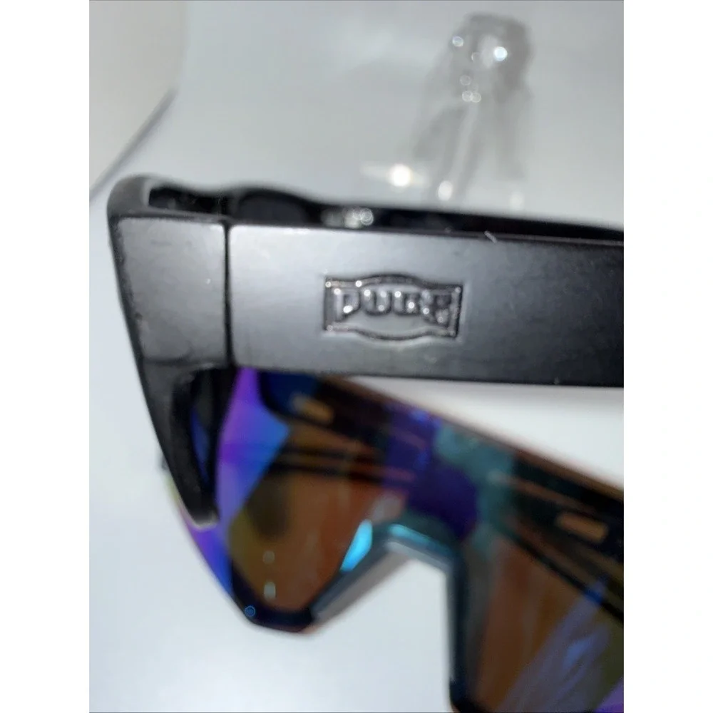 2 pairs of PugsGear Sunglasses-Elite Wrap Mirror Lens & Black Square Black Lens